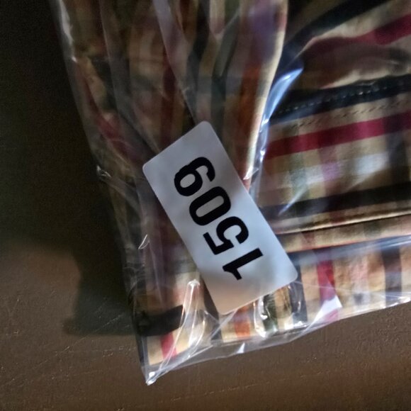 Rocawear Shirt Mens 3XL Plaid Button Up Logo Hip Hop Athletic Club Football 1509 - Picture 10 of 10